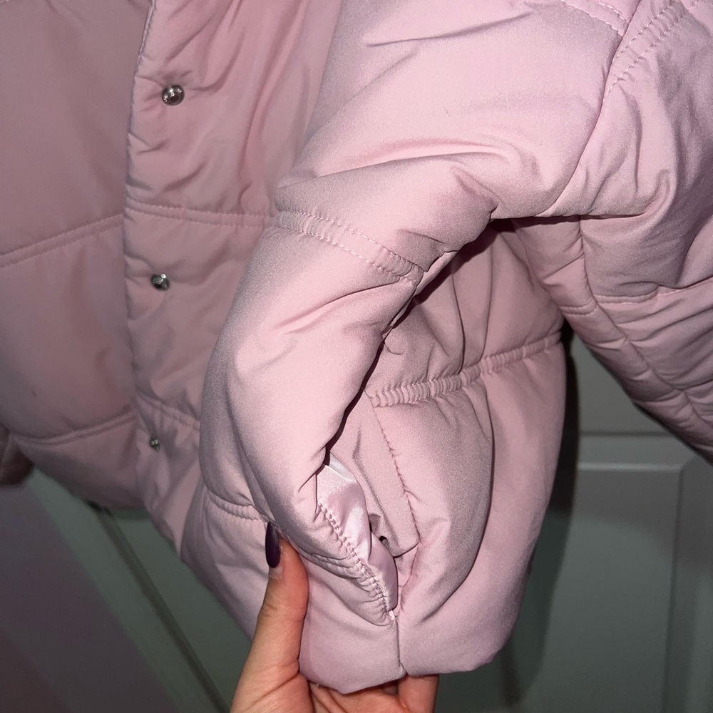 Target Pink Puffer Jacket - Picture 4 of 6
